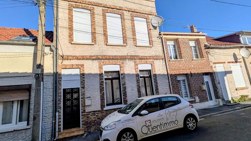 Image Vue à  maison mitoyenne de Bohain-en-Vermandois