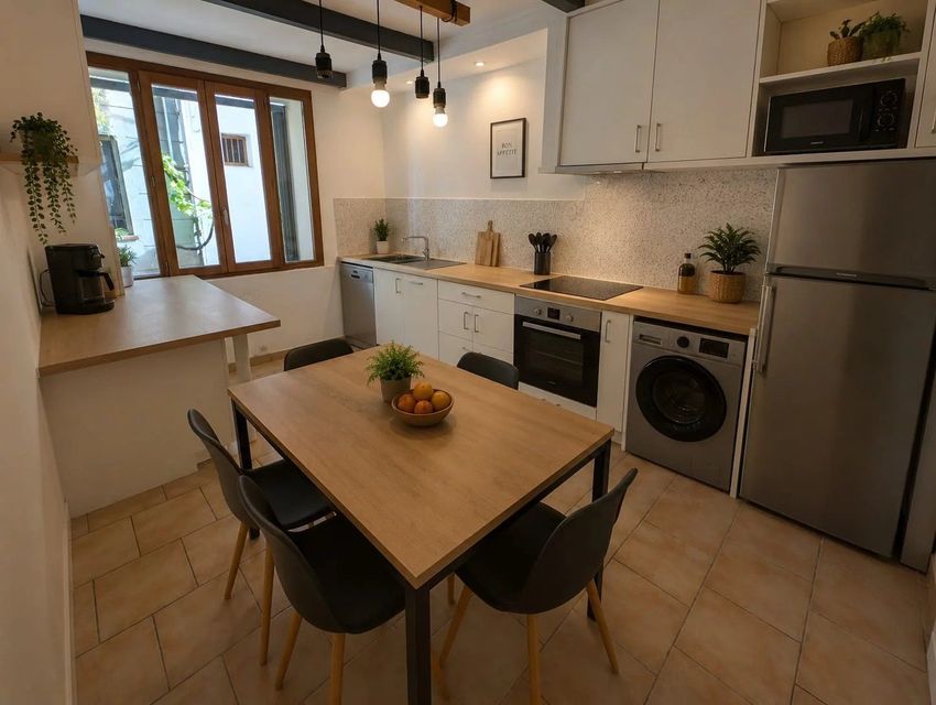 Image Cuisine à  maison mitoyenne de Martigues