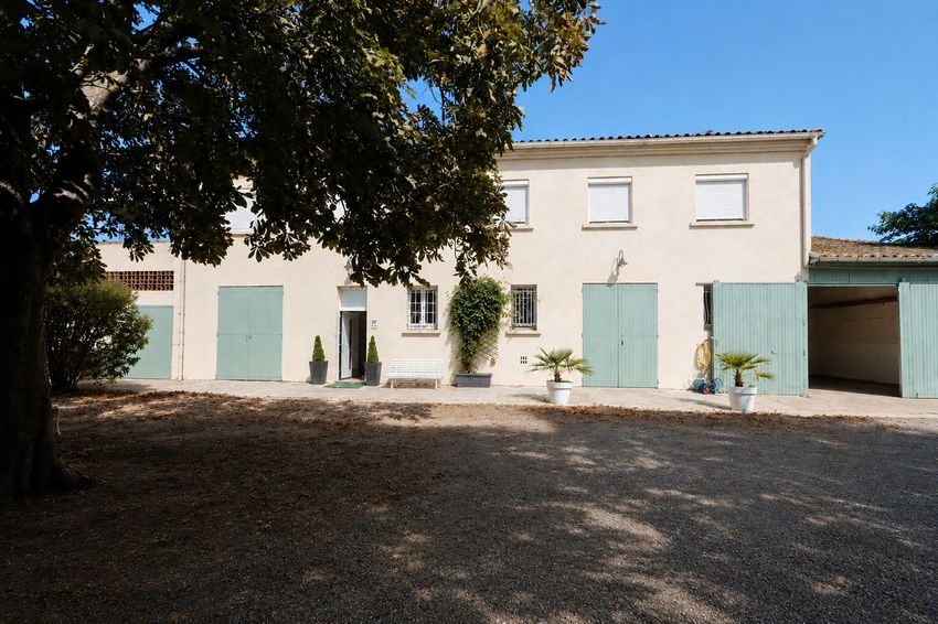 Image Façade à  maison individuelle de Ginestas
