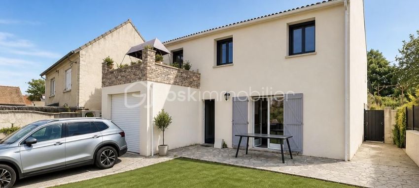 Image Façade à  maison individuelle de Méry-sur-Oise