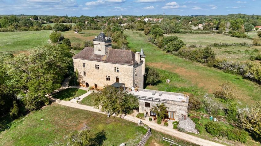 Image Façade à  château de Promilhanes