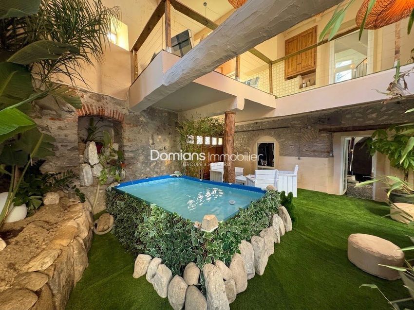 Image Piscine à  maison individuelle de Vinça