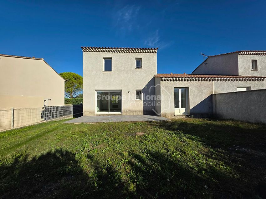 Image Façade à  maison mitoyenne de Monteux