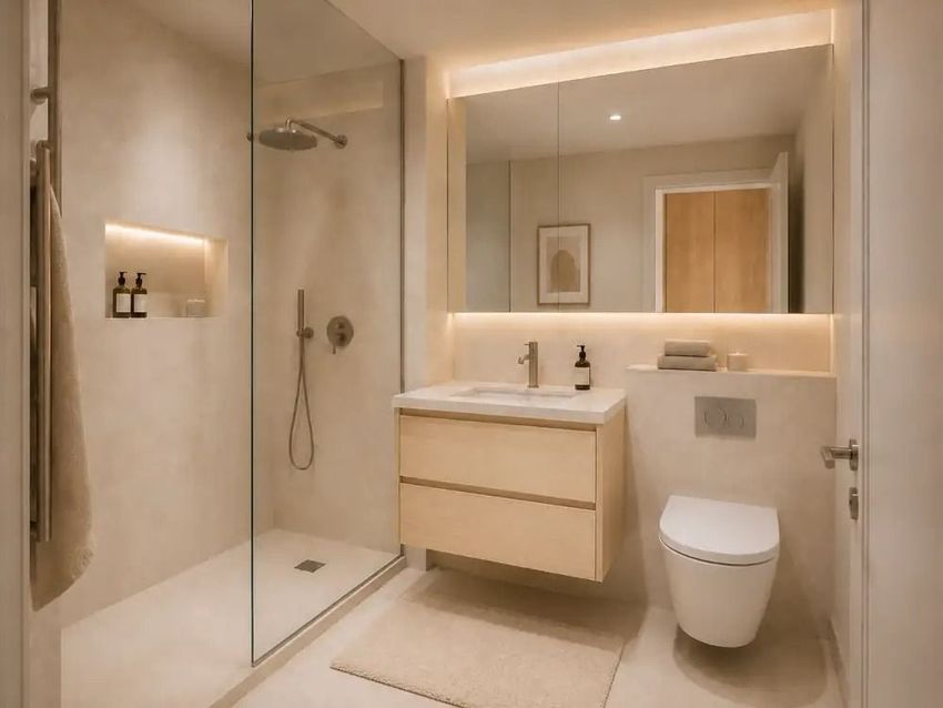 Image Salle de bains à appartement de Ozoir-la-Ferrière