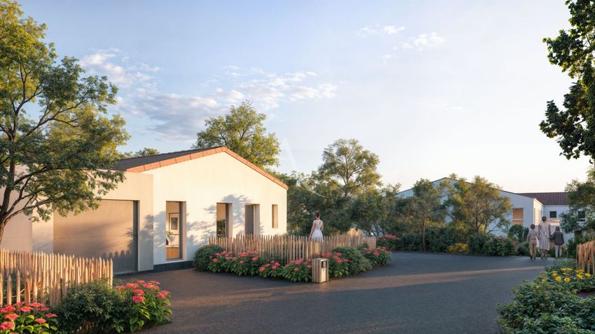 Image Façade à  maison individuelle de La Garnache