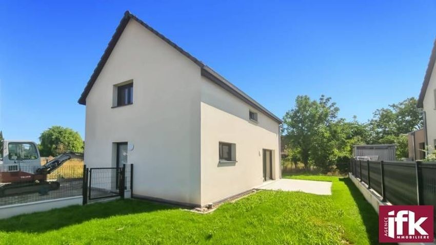 Image Façade à  maison individuelle de Jebsheim