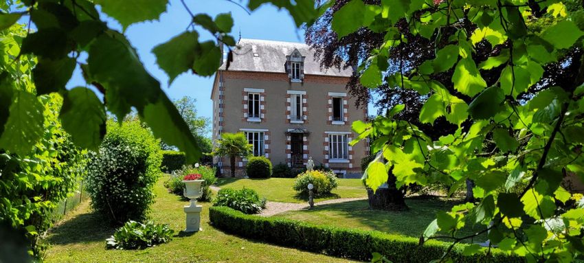 Image Jardin à  maison de maître de Henrichemont