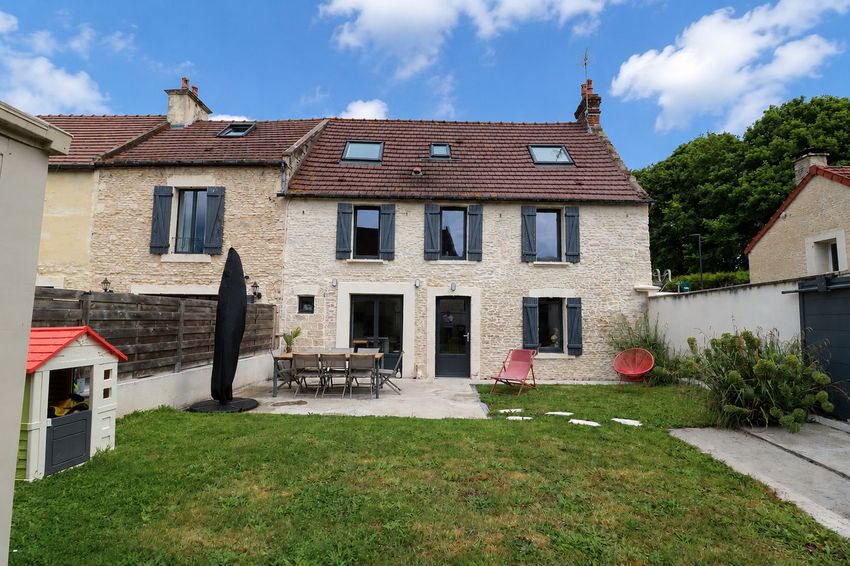 Image Façade à  maison mitoyenne de Biéville-Beuville
