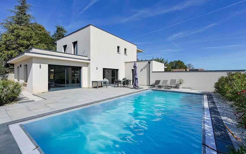 Image Piscine à  maison individuelle de Jonage