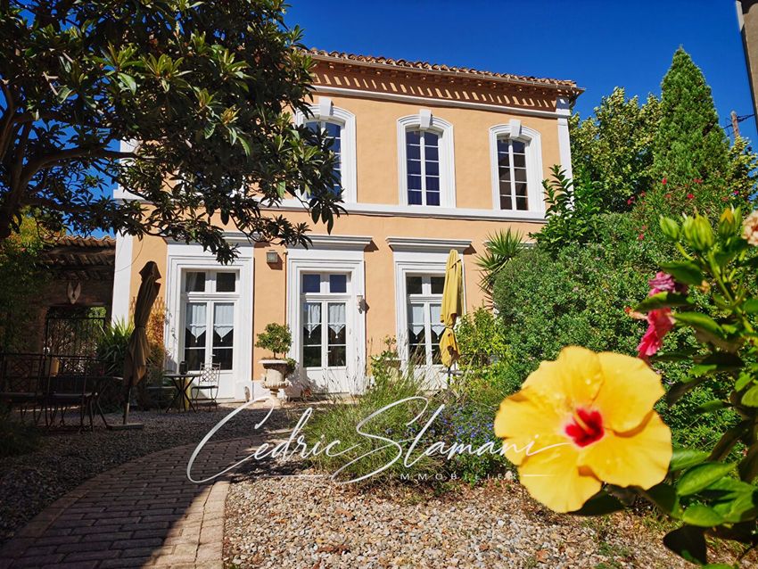 Image Façade à  maison individuelle de Homps