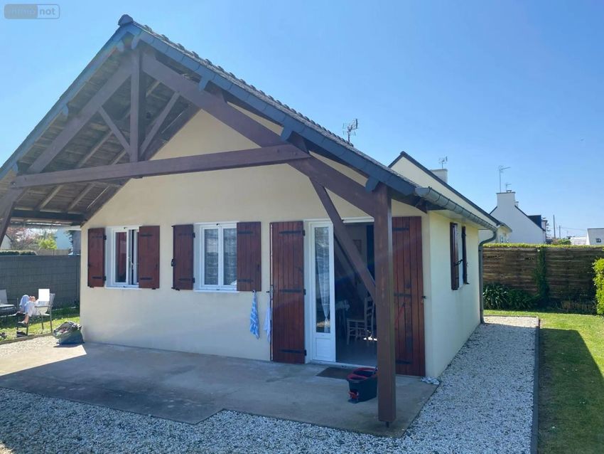 Image Façade à  chalet de montagne de Loctudy