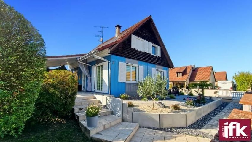 Image Façade à  maison individuelle de Baltzenheim