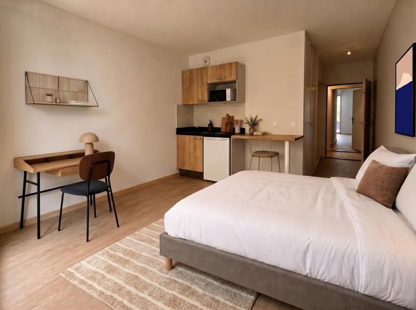 Image Chambre à studio de Poissy