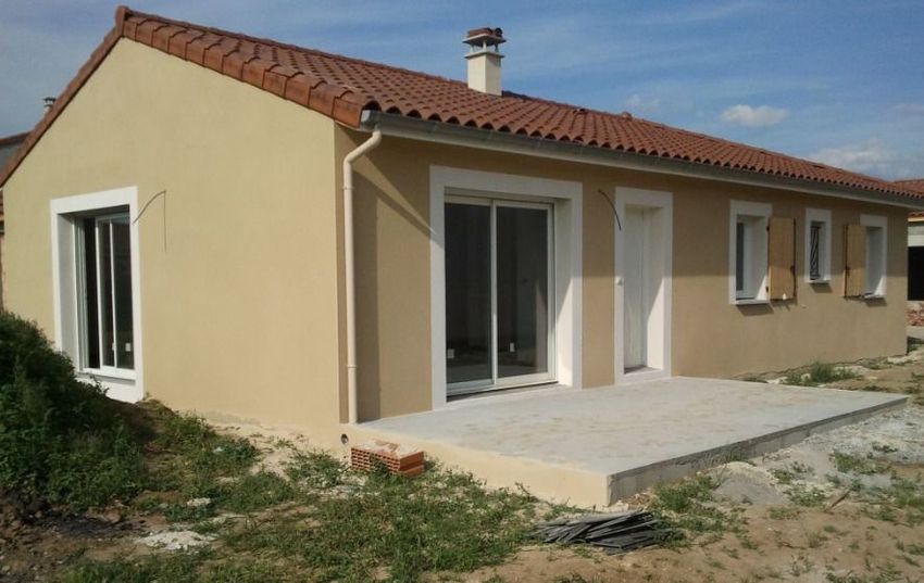 Image Façade à  maison individuelle de Allan