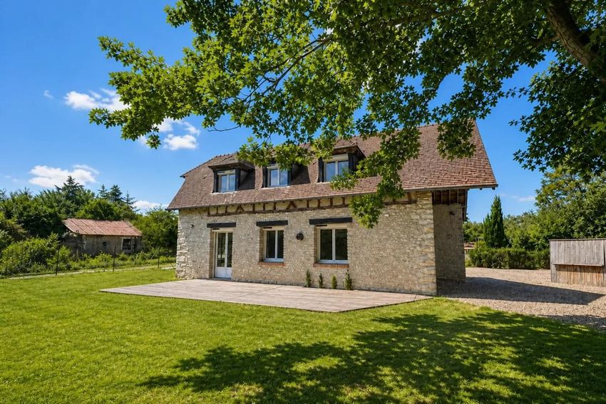 Image Façade à  maison individuelle de Hardencourt-Cocherel
