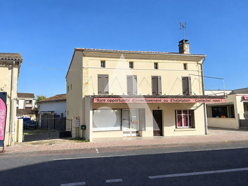 Image Façade à  maison individuelle de Saint-Seurin-sur-l'Isle