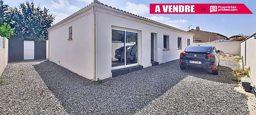 Image Façade à  villa de Magalas