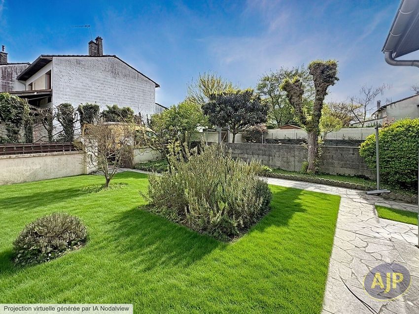 Image Jardin à  maison mitoyenne de Pessac