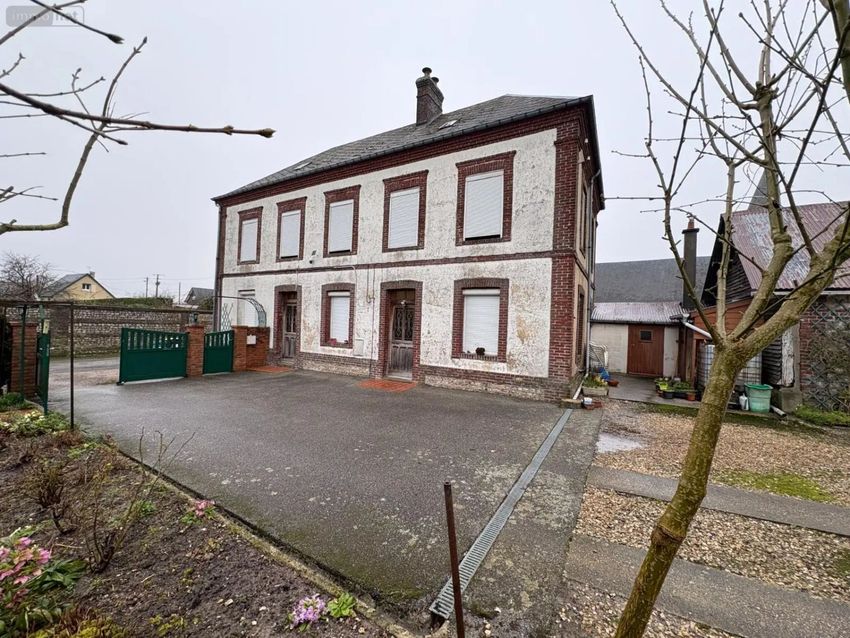 Image Façade à  maison individuelle de Saint-Aubin-de-Crétot