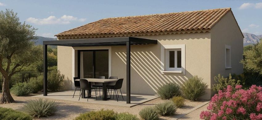 Image Façade à  maison individuelle de Velaux