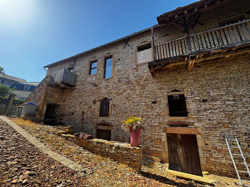 Image Façade à  maison individuelle de Massilly