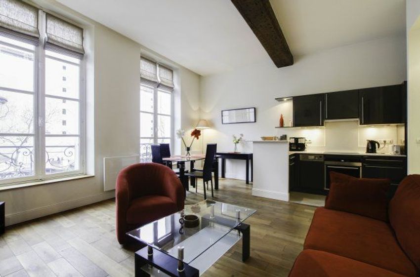 Image Salon à appartement de Saint Germain des Prés