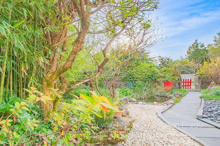 Image Jardin à  maison mitoyenne de Rezé
