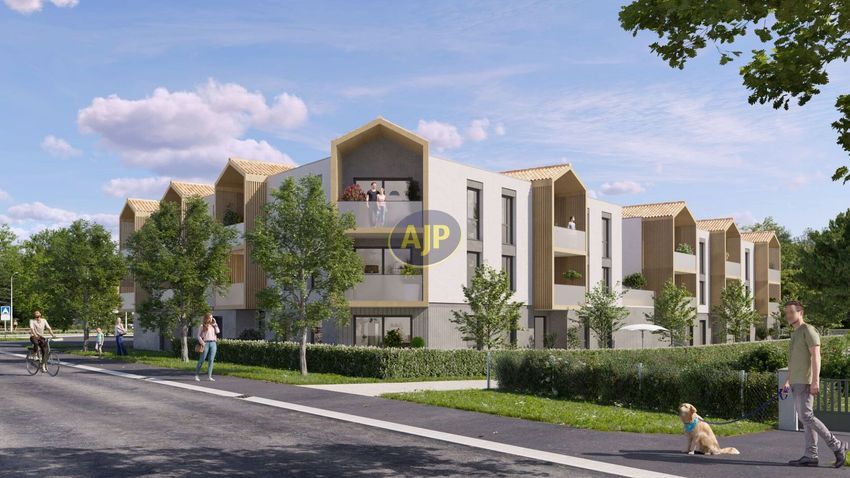 Image Façade à appartement de Carcans
