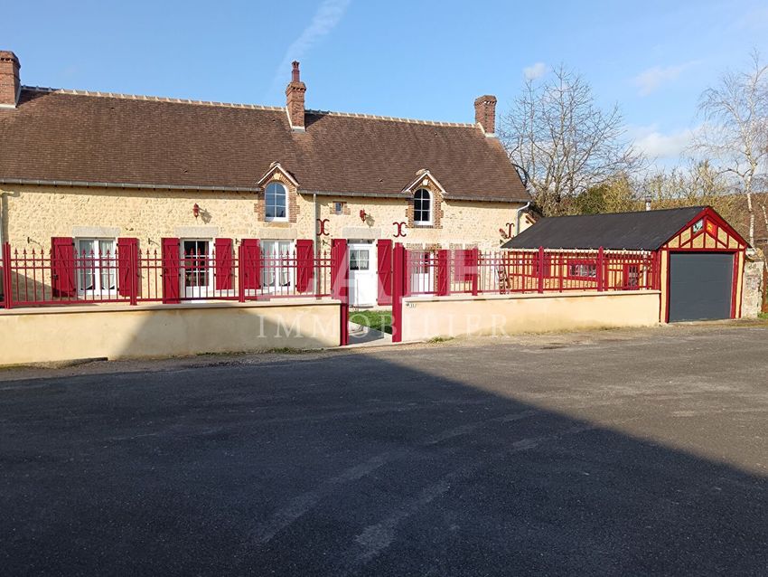 Image Façade à  maison mitoyenne de Buré