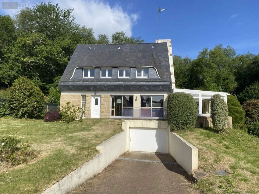 Image Façade à  maison individuelle de Combrit