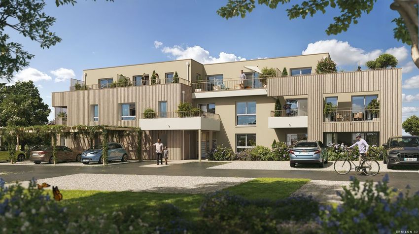 Image Façade à appartement de Les Sorinières