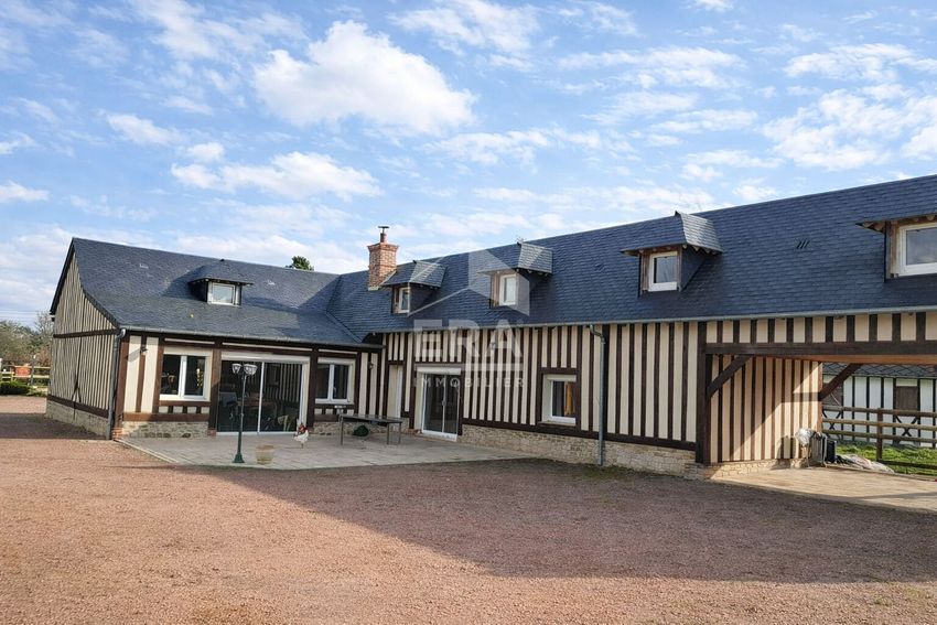 Image Façade à  maison individuelle de Livarot-Pays-d'Auge