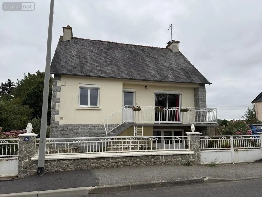 Image Façade à  maison individuelle de Plémet