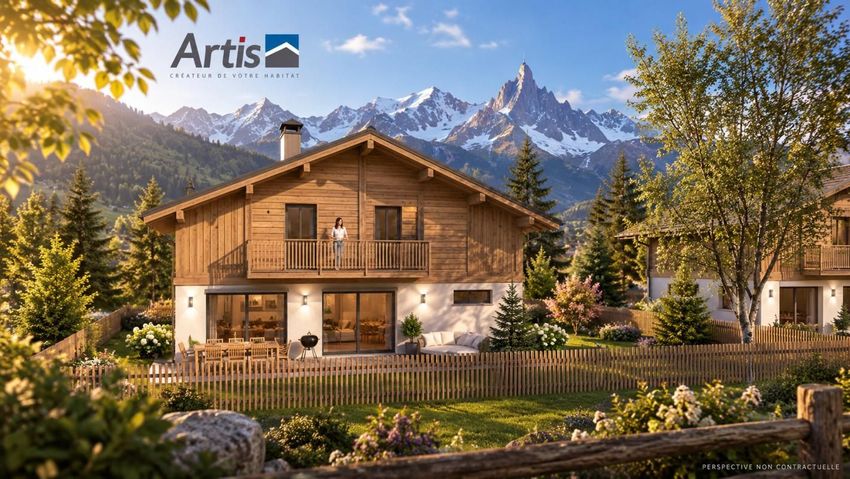 Image Façade à  maison individuelle de Chamonix-Mont-Blanc