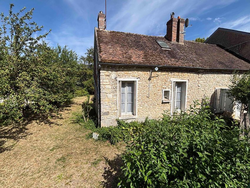 Image Façade à  maison mitoyenne de Château-Landon