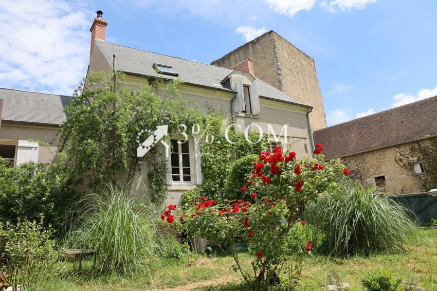 Image Façade à  maison de village de Lury-sur-Arnon