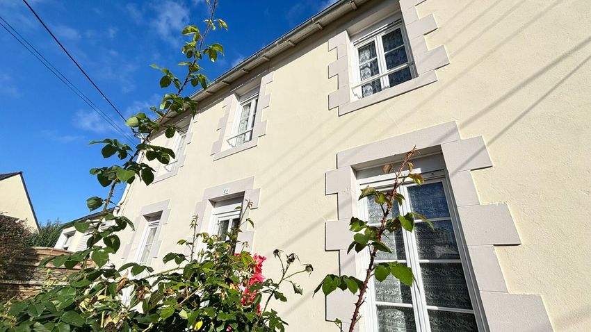Image Façade à  maison mitoyenne de Pont-l'Abbé