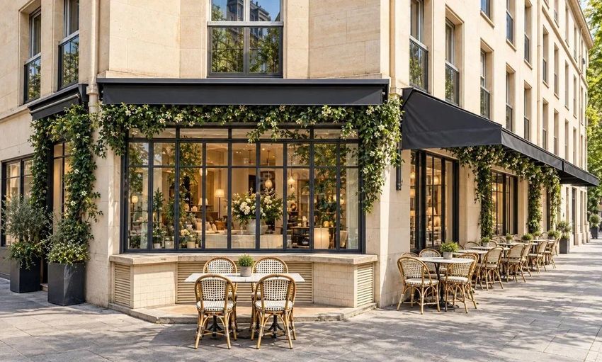 Image Façade à local de Léon-Blum Folie-Regnault