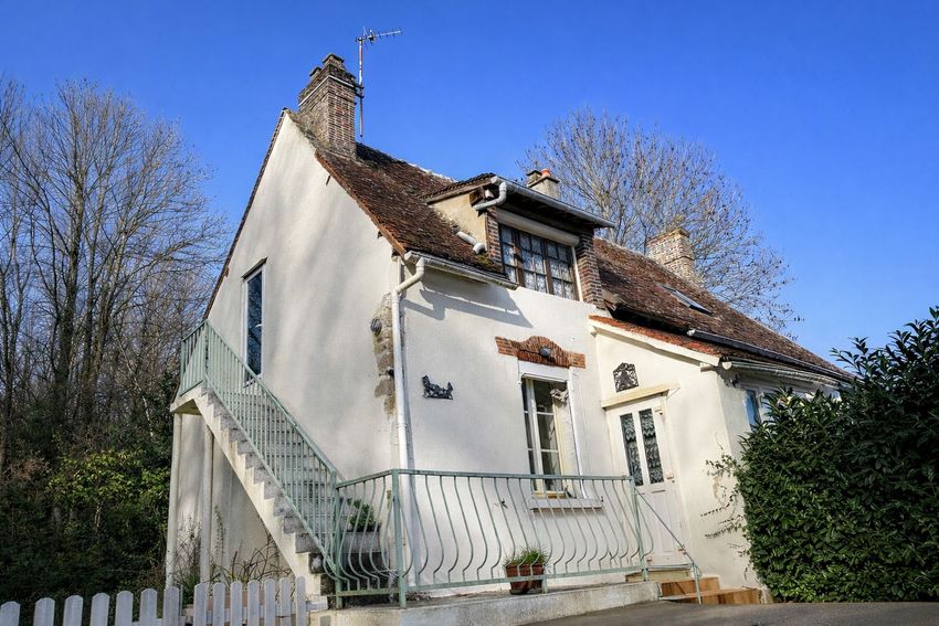 Image Façade à  maison mitoyenne de Saint-Victor-de-Buthon