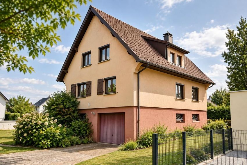 Image Façade à  maison individuelle de Turckheim