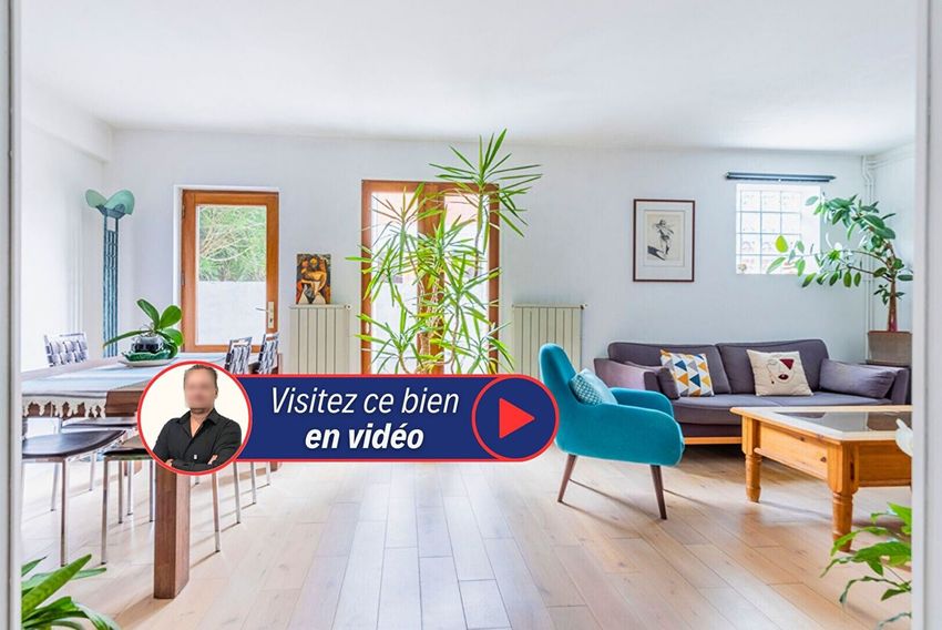 Image Salon à  maison individuelle de Fresnes