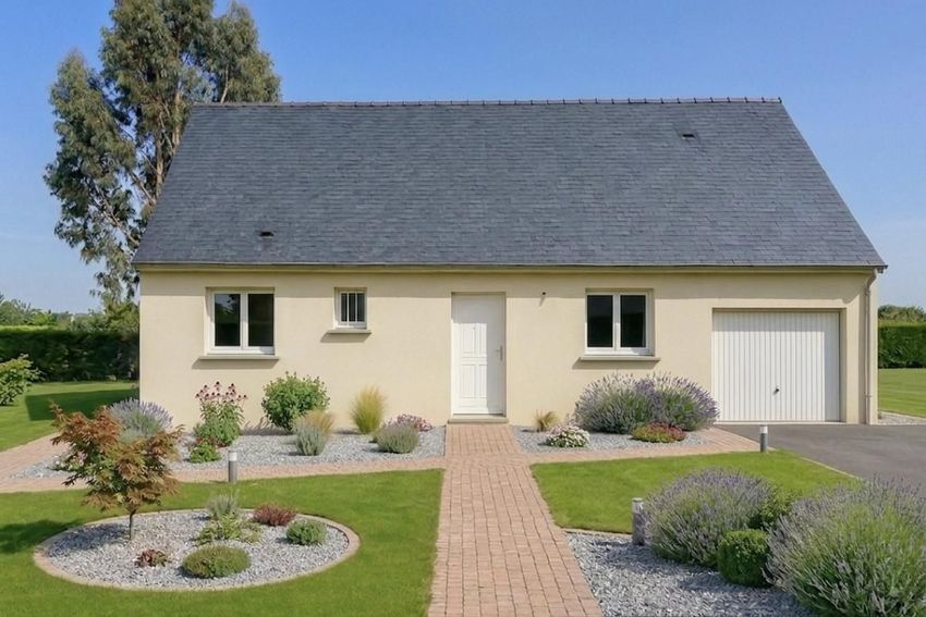 Image Façade à  maison individuelle de Kerfourn
