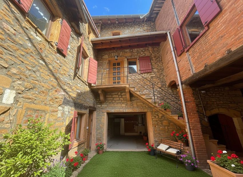 Image Façade à  maison individuelle de Charnay