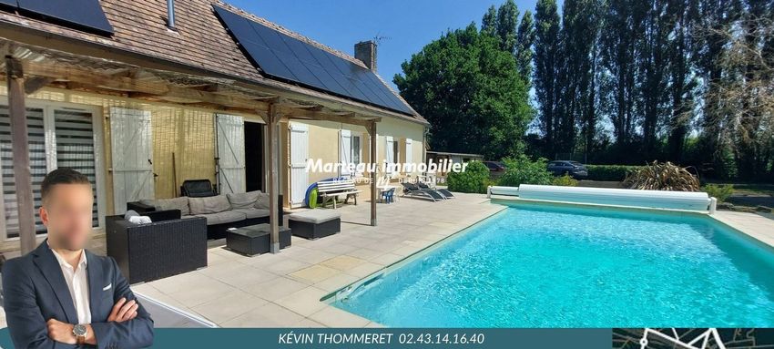 Image Piscine à  maison individuelle de Brette-les-Pins