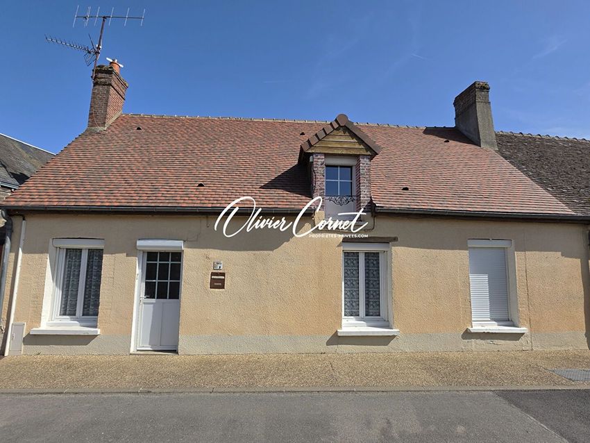 Image Façade à  maison mitoyenne de Authon-du-Perche