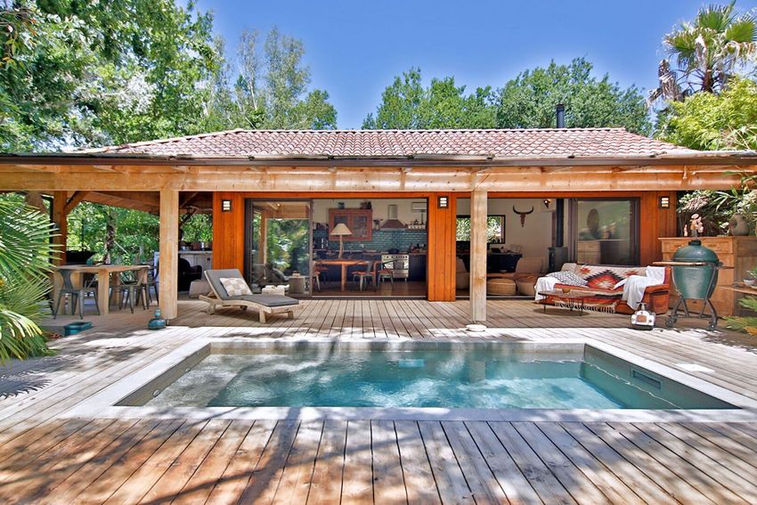 Image Piscine à  maison individuelle de Lacanau