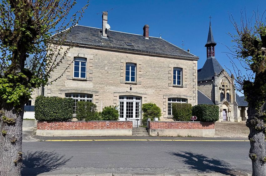 Image Façade à  maison individuelle de Jouaignes