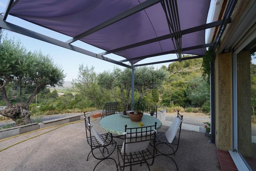 Image Terrasse à  maison individuelle de Embres-et-Castelmaure