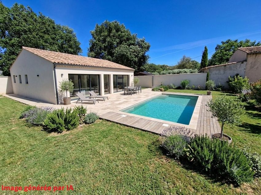 Image Piscine à terrain de Peyrolles-en-Provence