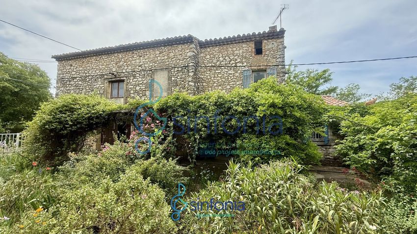 Image Façade à  maison individuelle de Uzès